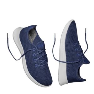 ALLBIRDS running shoes women's Tree Runners Marine Blue athletic size 9